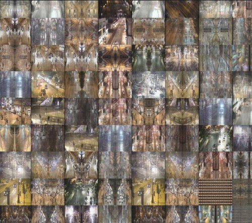 Timescapes, image fabriquée en utilisant un logiciel sur mesure ©&nbsp;Stanza (2004-2006)